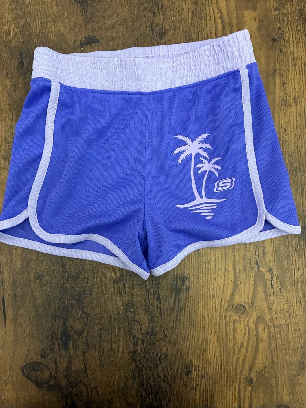 Skechers Girl’s 4T Palm Tree Athletic Shorts
